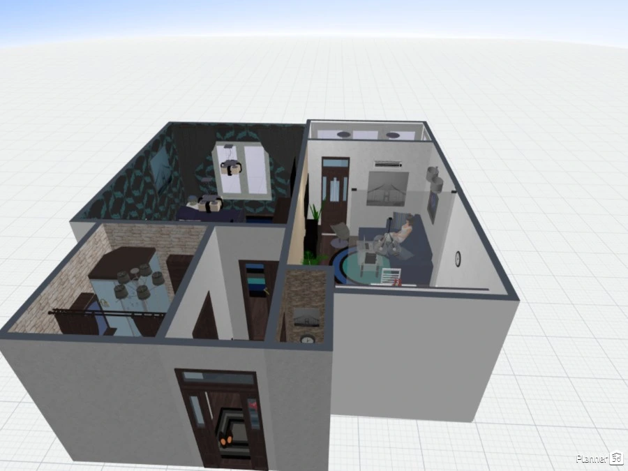 Дизайн квартиры 45 кв/м #73915 от El Be