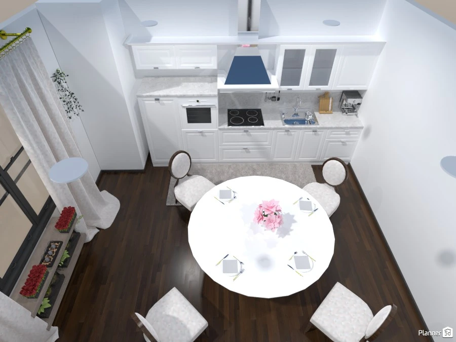 White dining room #85941 by BooBoo