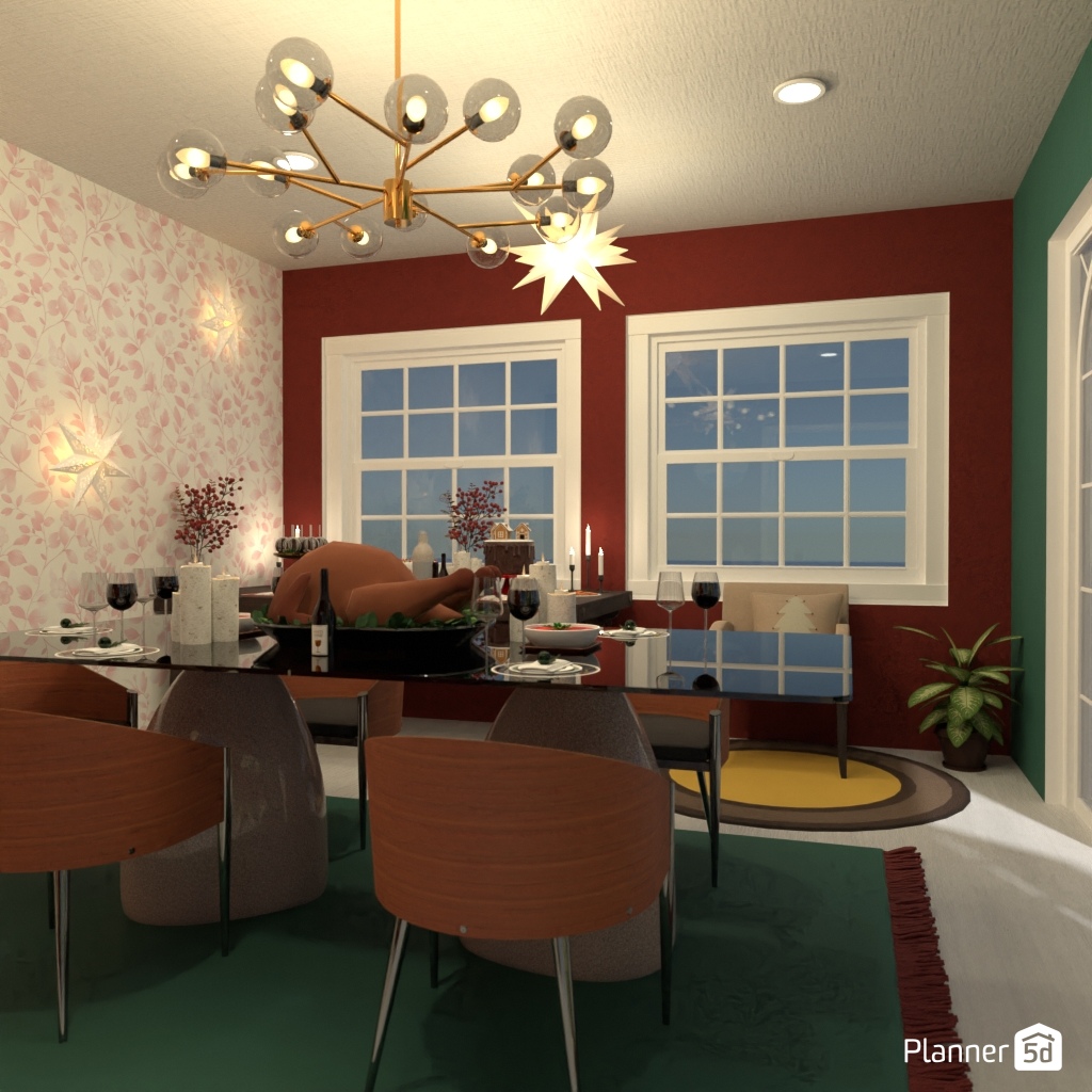 DB: Thanksgiving Day - room shell copy #23498690 by Editors Choice