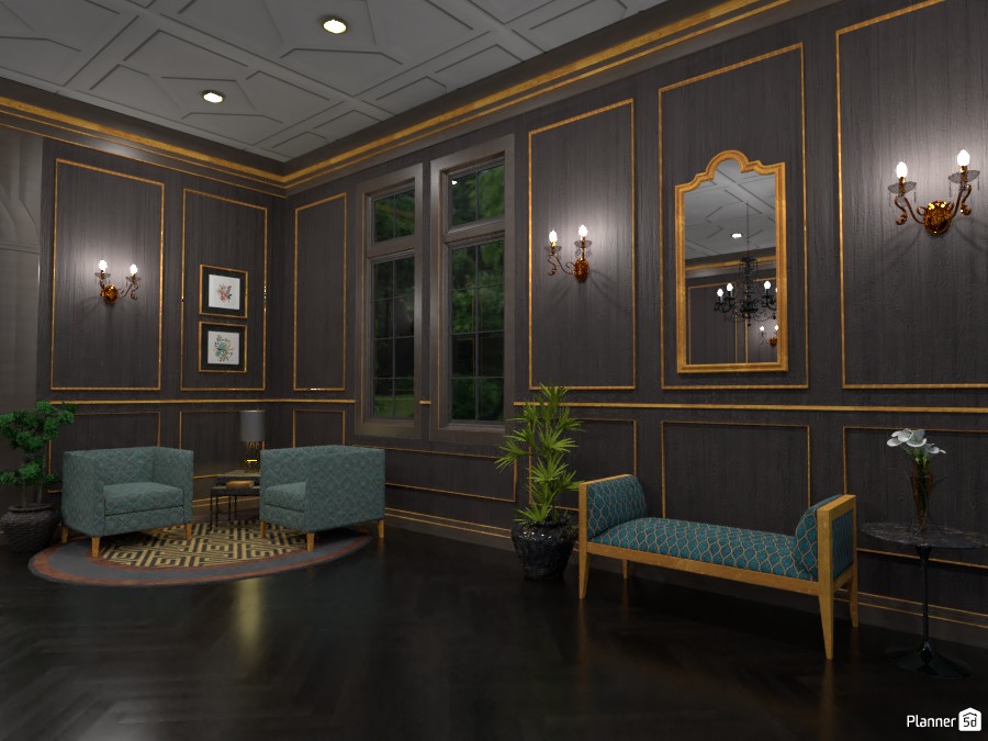 Upscale Great Room #3850047 by DesignKing