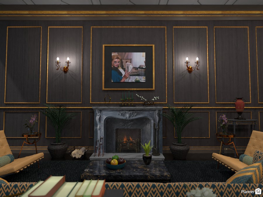 Upscale Great Room #3850077 by DesignKing