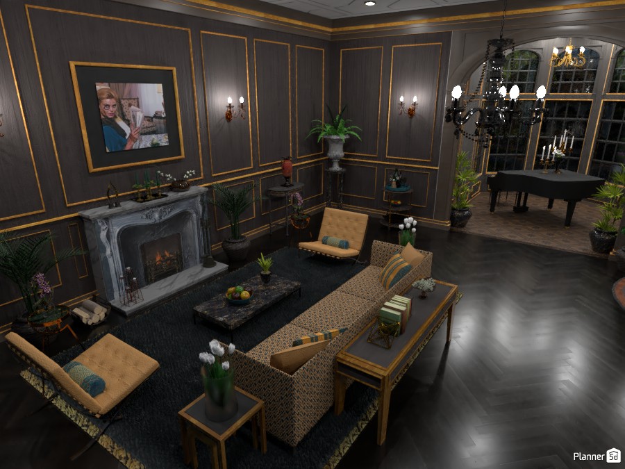 Upscale Great Room 3850448 by DesignKing image