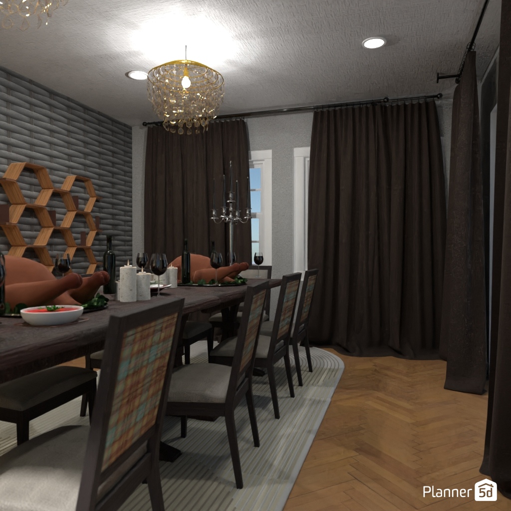 DB: Thanksgiving Day - room shell copy #23403135 by Editors Choice