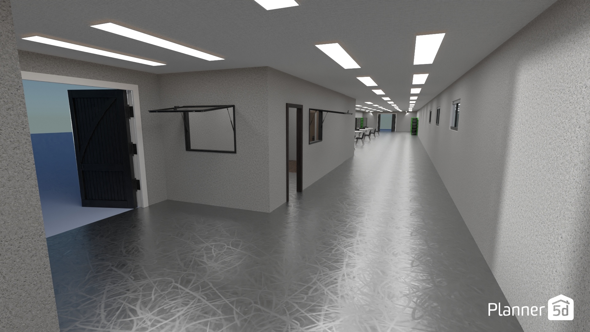 Lab Entryway Long View #4001272 by Brandt Ames