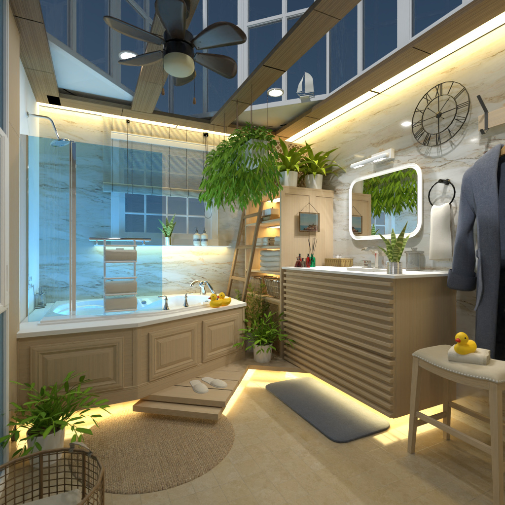 Nautical bathroom #12268174 by Editors Choice