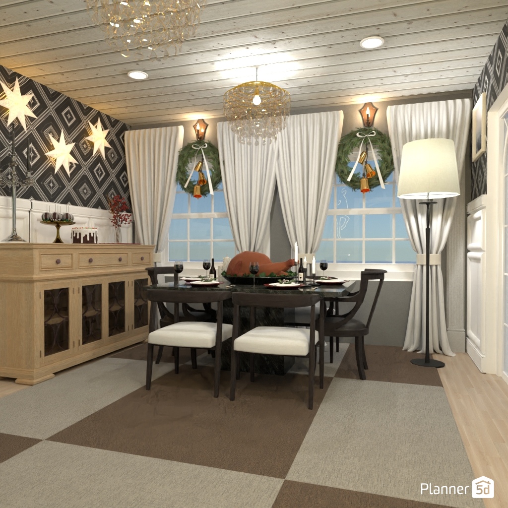 DB: Thanksgiving Day - room shell copy #23424003 by Editors Choice