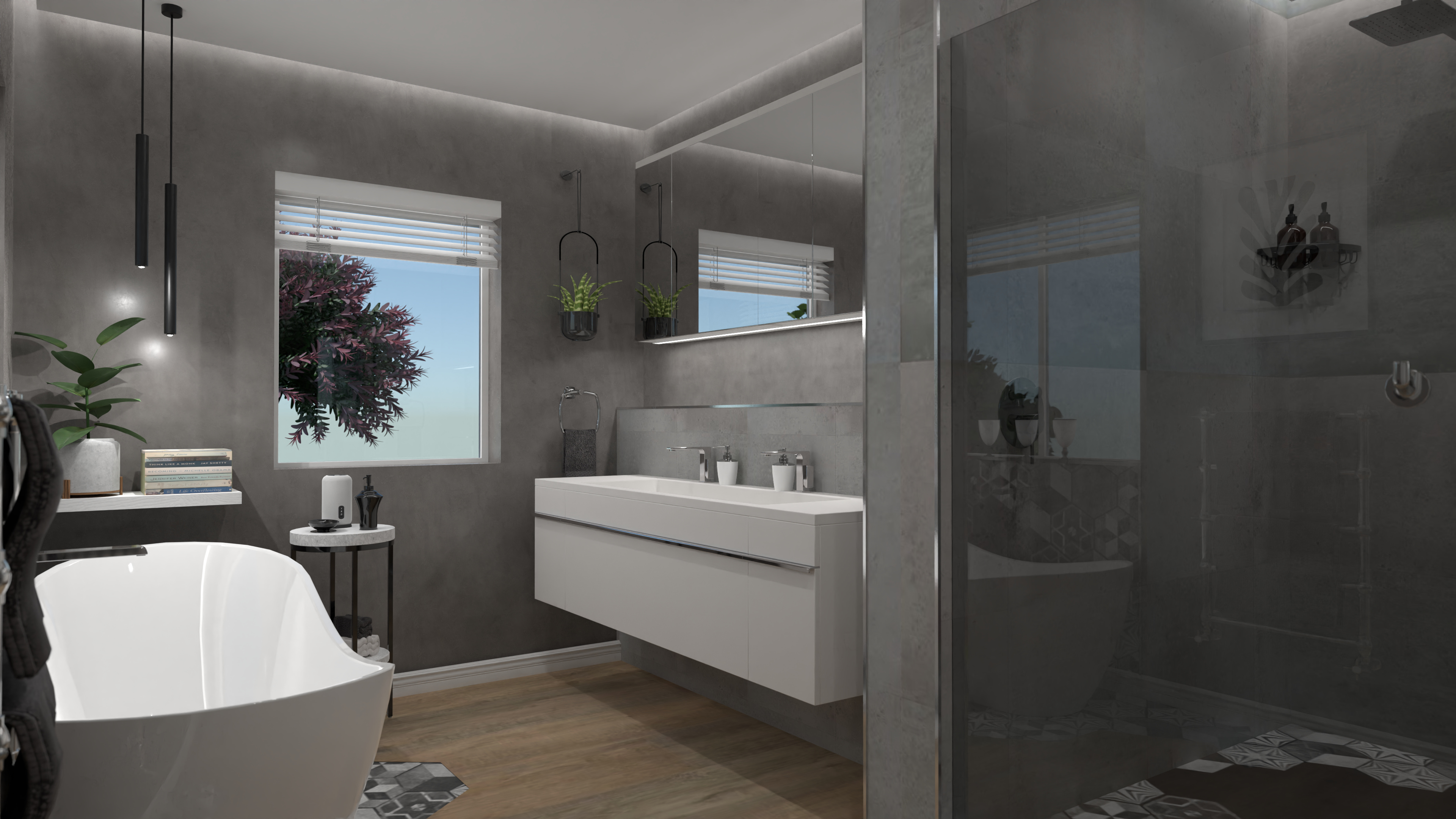 4K RENDER - Bathroom 2 - 