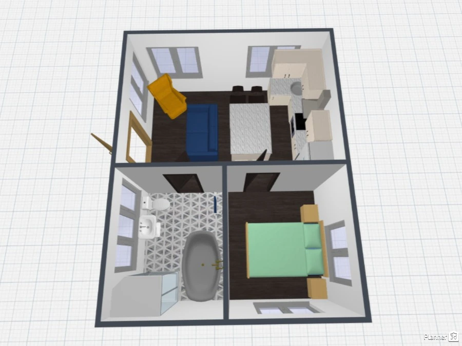 Basic apartment #80612 by Cat builder