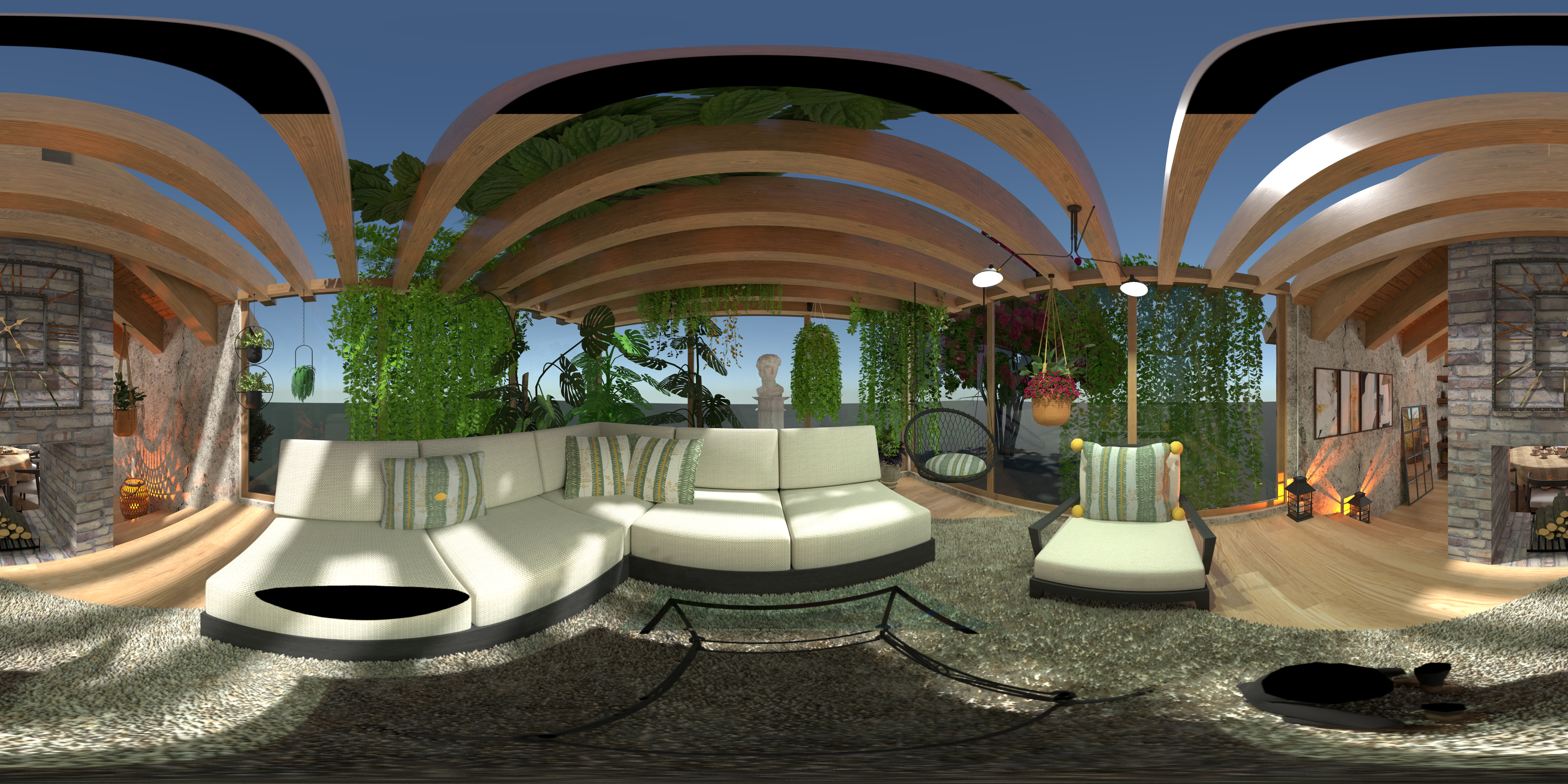 Country cottage: 360° living #11113588 by Moonface