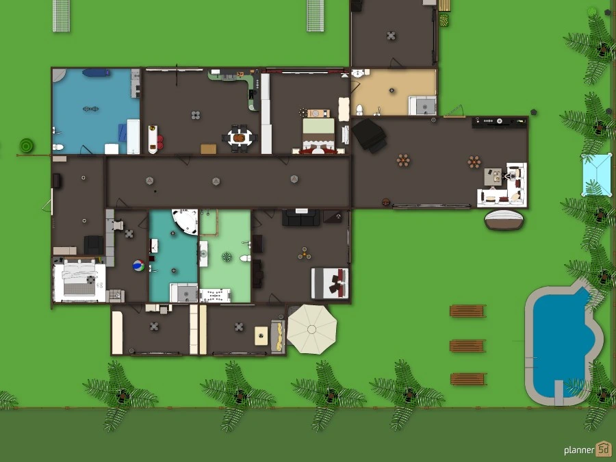 Большой семейный дом! #55873 by Мария Цуркина