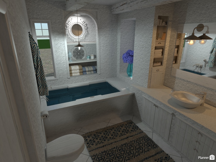Masseria in Puglia: Bagno #2 #1904781 by Moonface