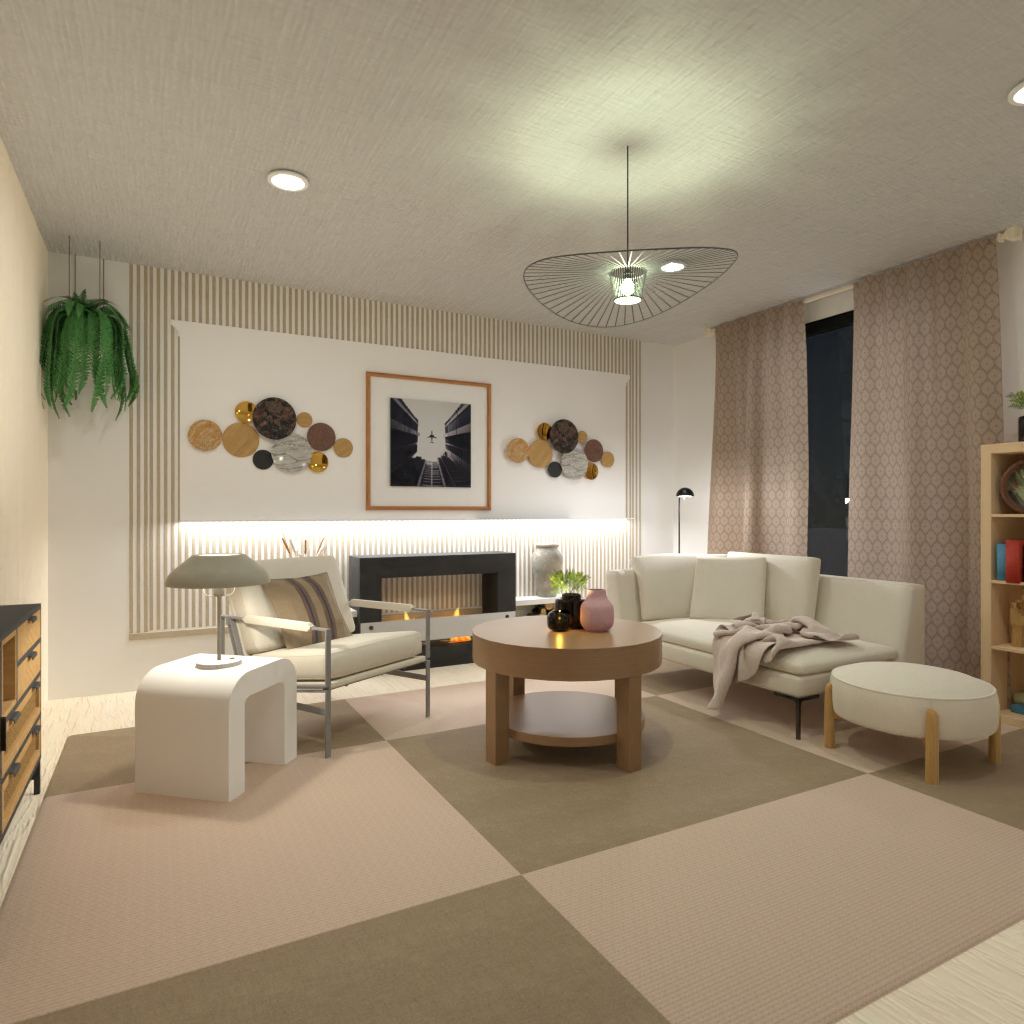 Japandi Living Room #11813028 by Editors Choice