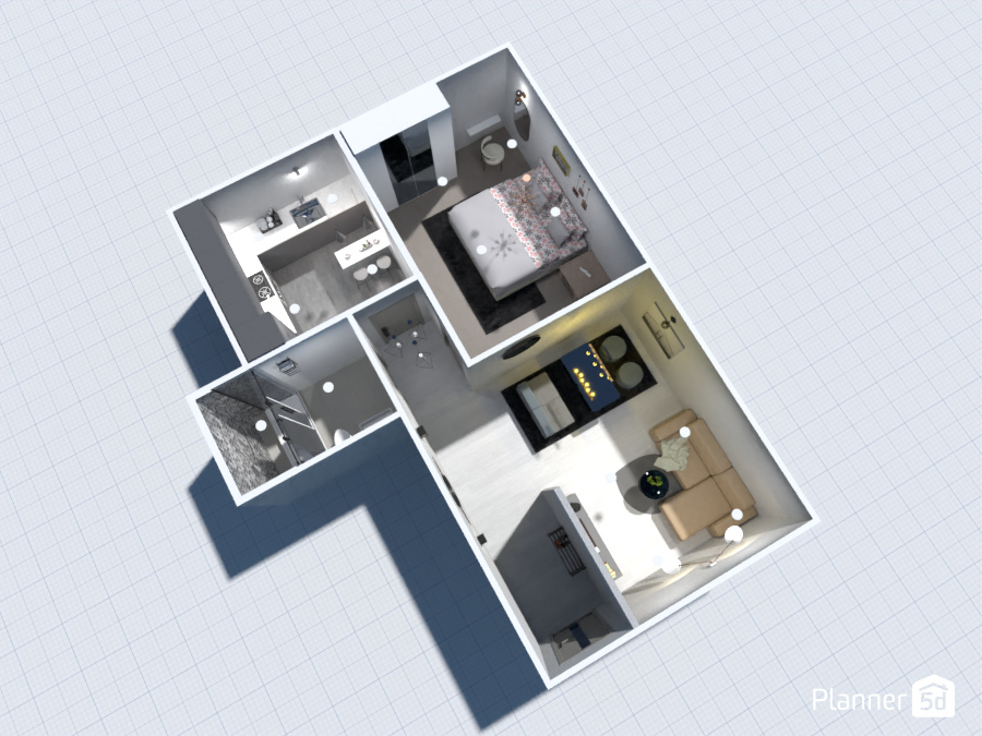 Small Appartment #12923711 by Fathima Ruxana