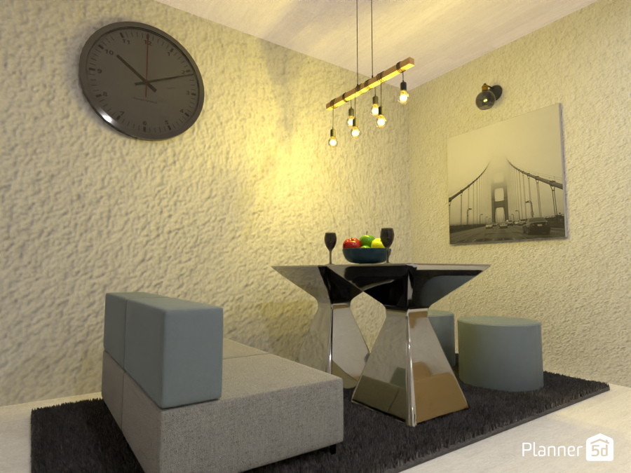 Small Appartment Living Room #12923755 by Fathima Ruxana