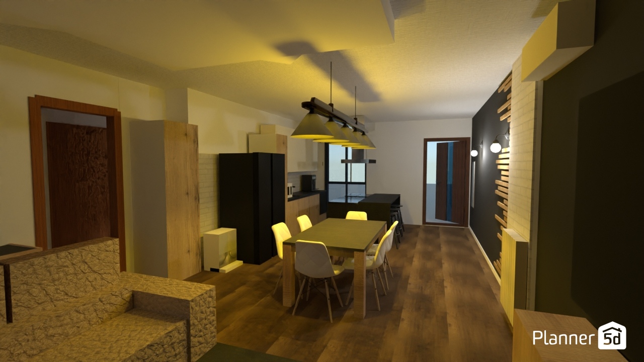 con tavolo pranzo attuale e scrivania piu piccola #23360826 by Sante Marzulli