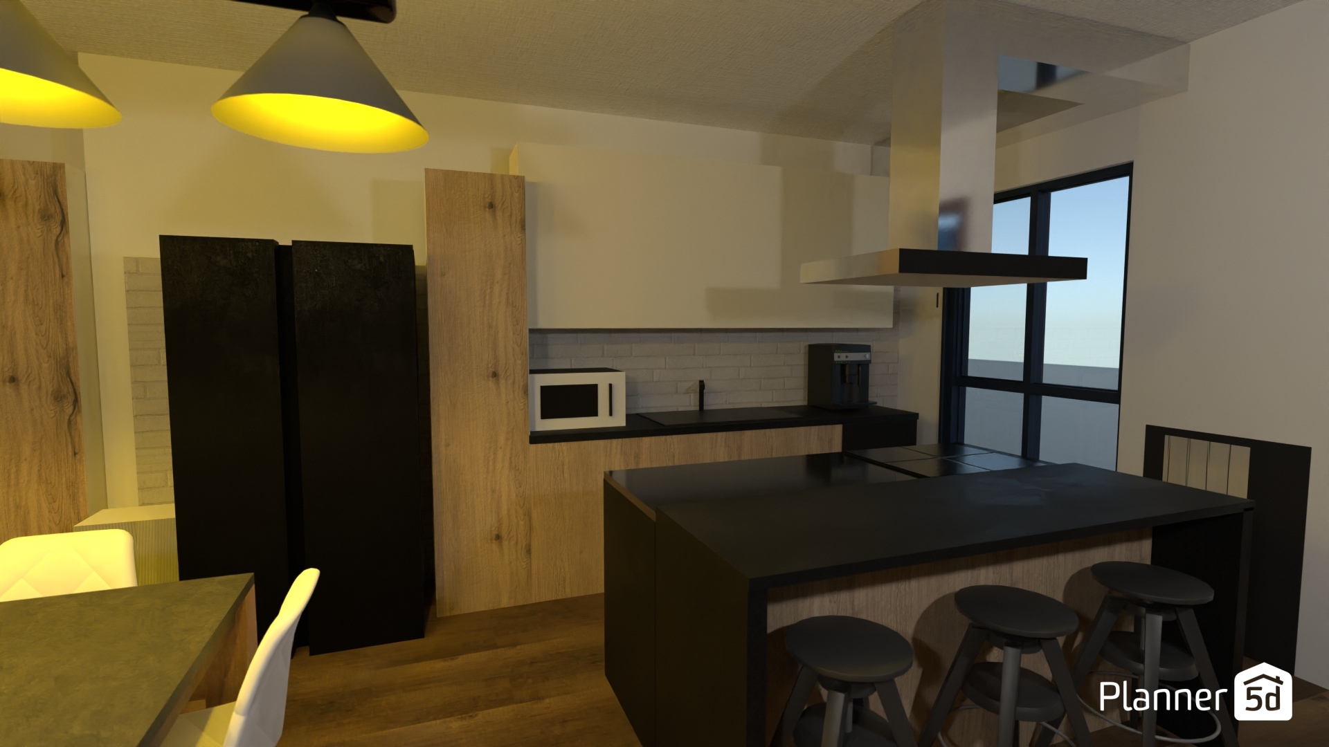 con tavolo pranzo attuale e scrivania piu piccola #23361394 by Sante Marzulli