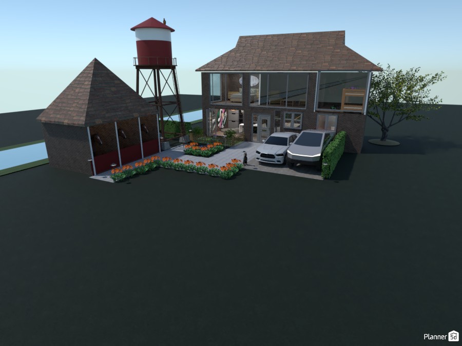 Farm House #4194669 by Arin