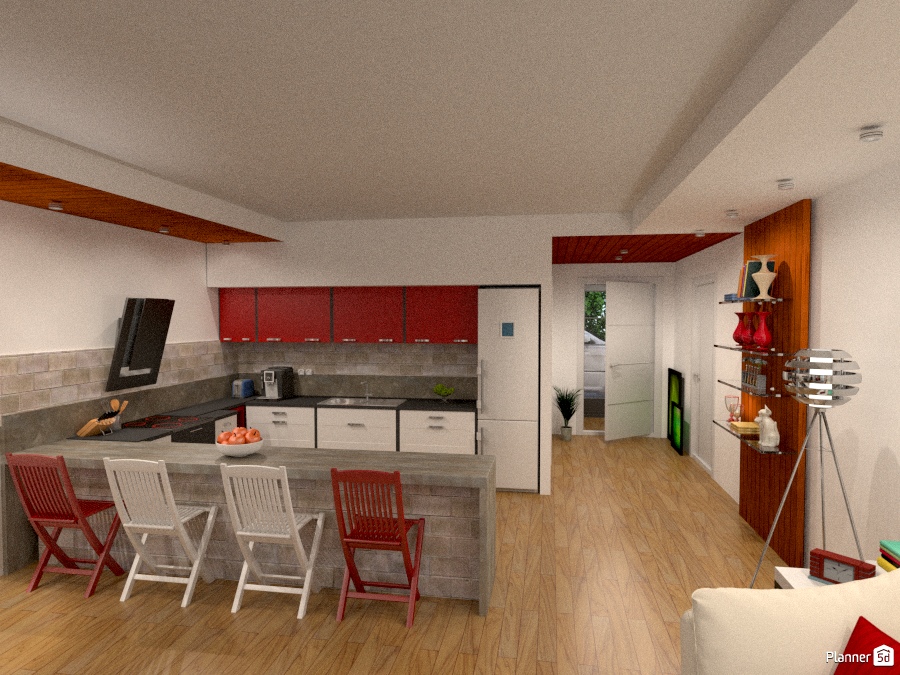 Flat Planejado #1286887 by Michelle Silva