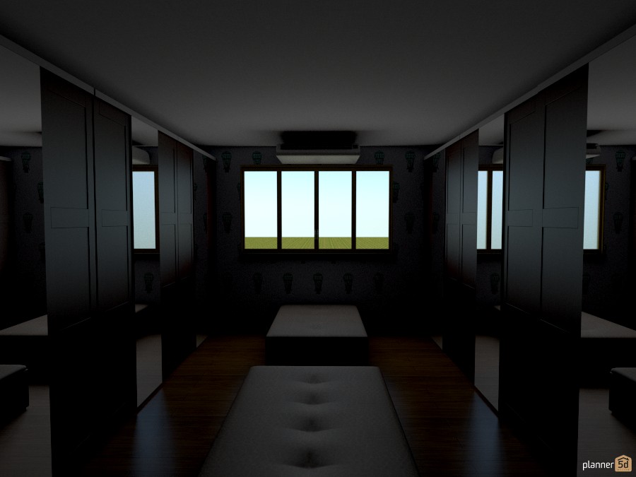 Closed Lights Wardrobe Area #993594 by Versailles Tee