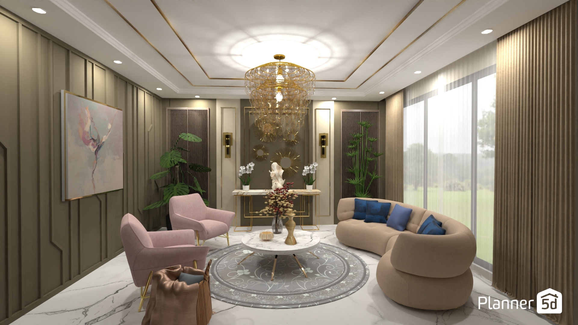 Sala Moderna #33485888 by MariaCris