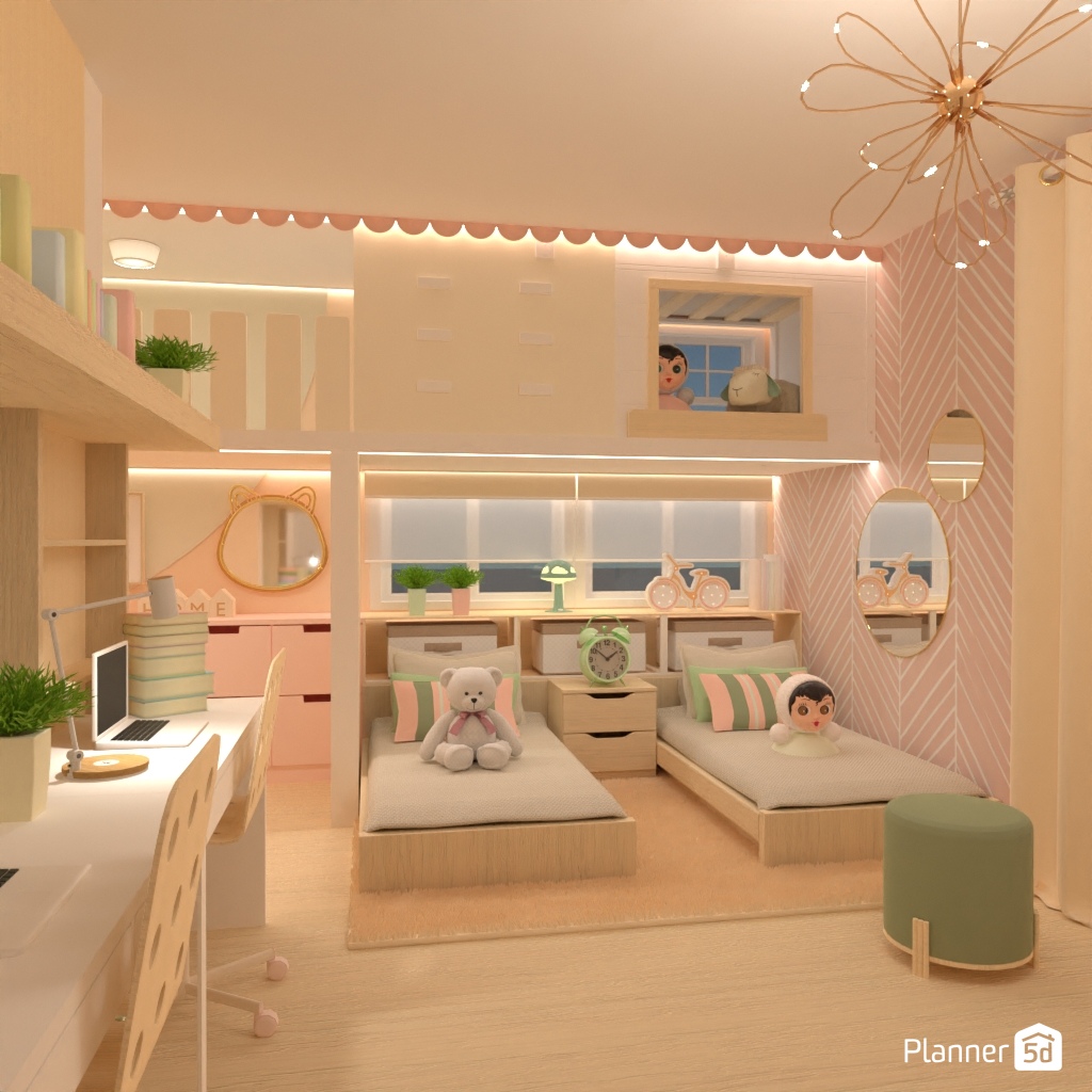 Sisters' bedroom #3407660 by Editors Choice