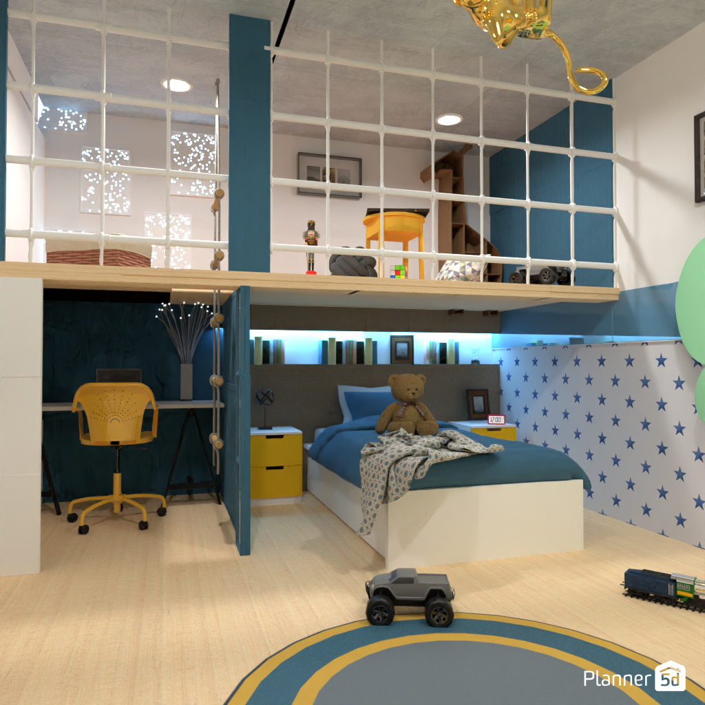 Blue kids room #19577912 by Editors Choice