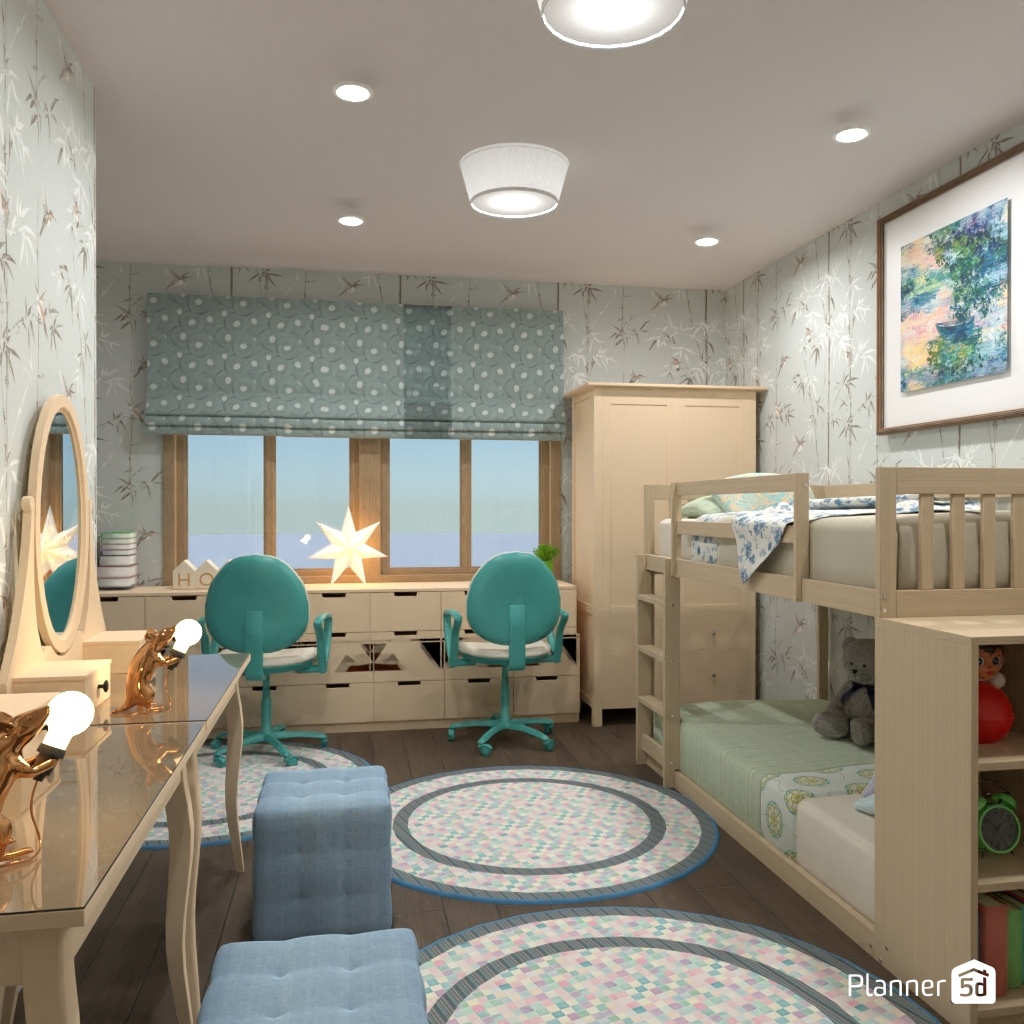 Bedroom for twins #3407628 by Editors Choice