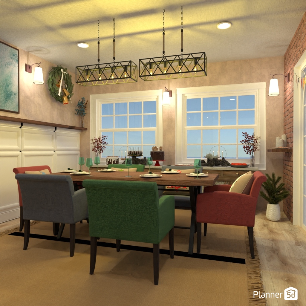 DB: Thanksgiving Day - room shell copy #23463095 by Editors Choice