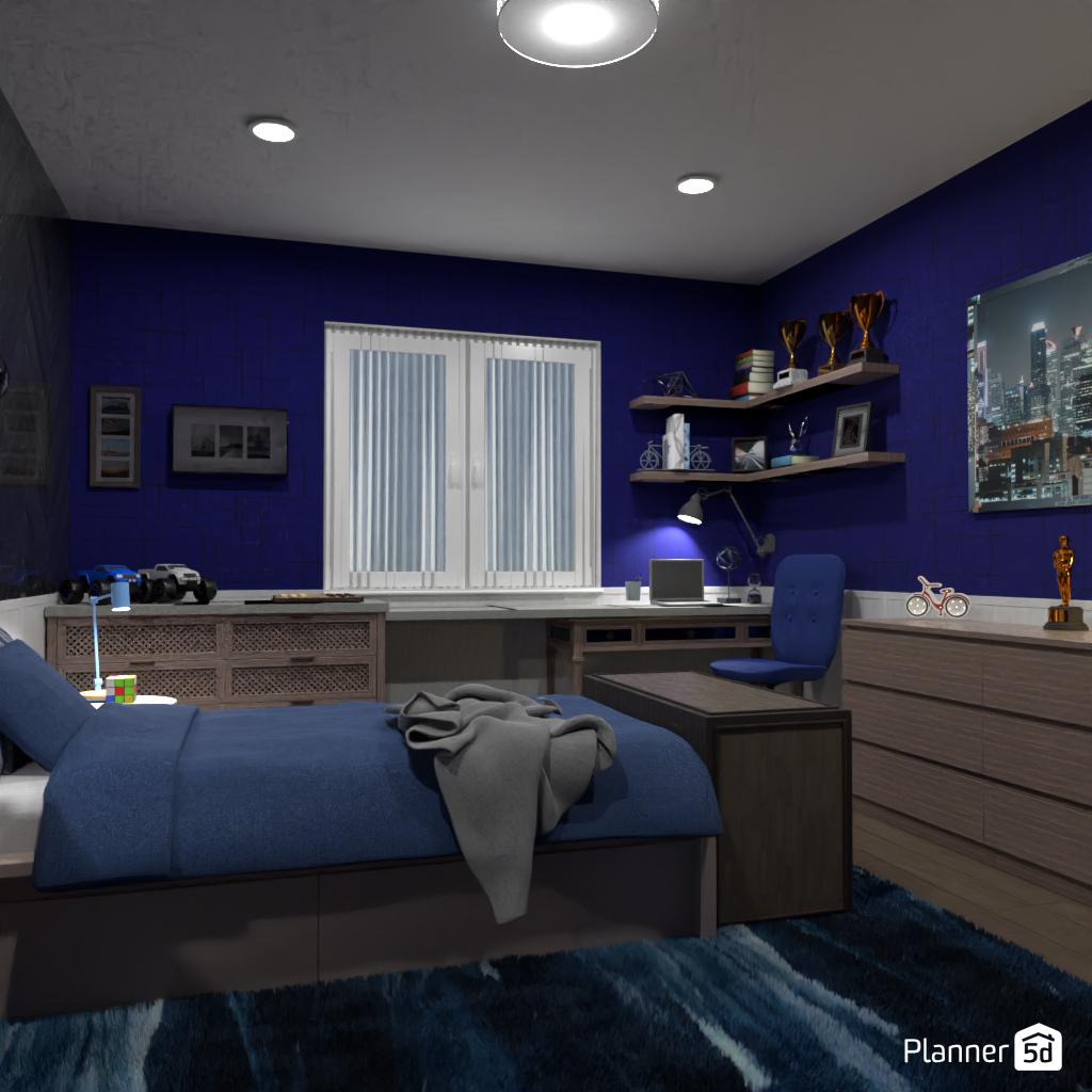 Blue kids room #19562808 by Editors Choice