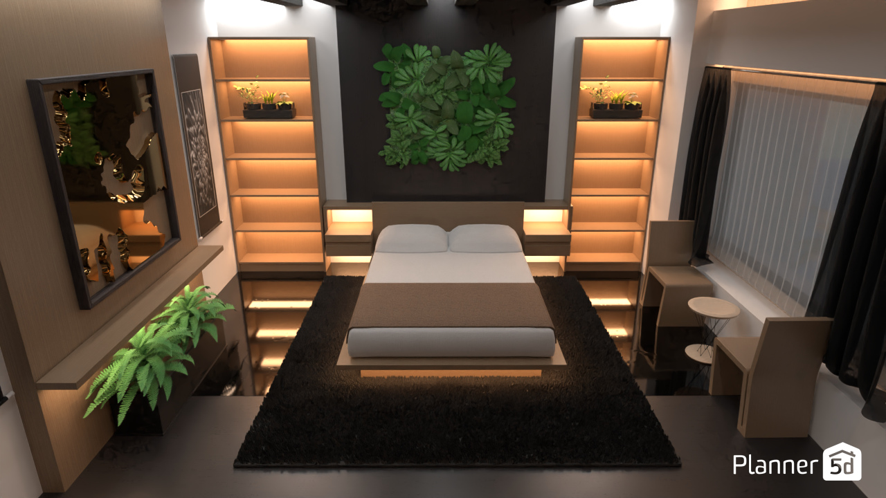 "Miami Vice Modern House" - Guest Bedroom #10320784 Por ModernMack