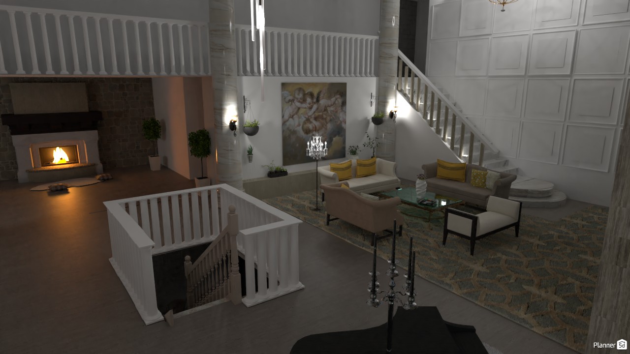living room #3649257 by SELIN5DPLANNER
