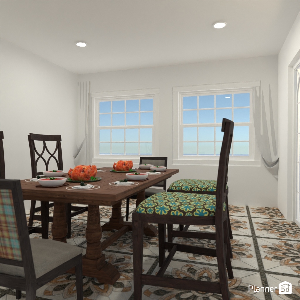 DB: Thanksgiving Day - room shell copy #23397014 by Editors Choice