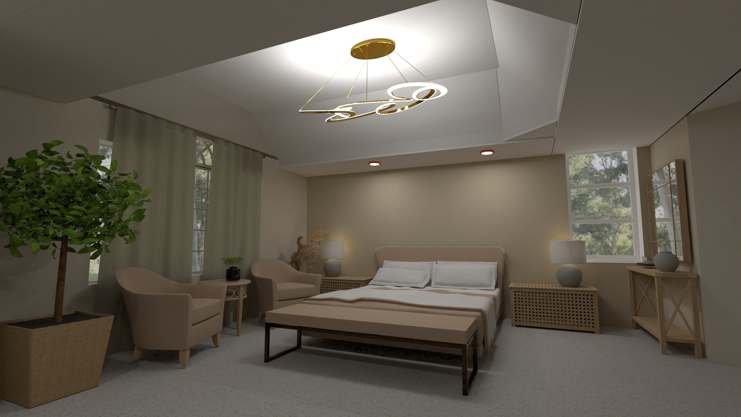 Bedroom #23529182 by Akaki Meladze