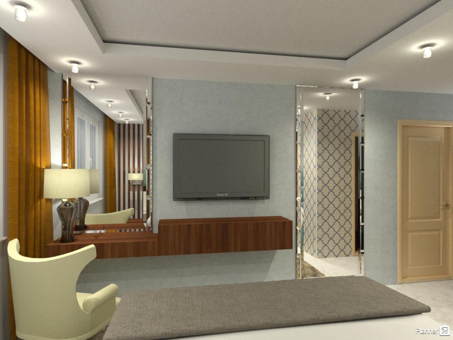 Спальня для молодой пары #1692475 by Ольга