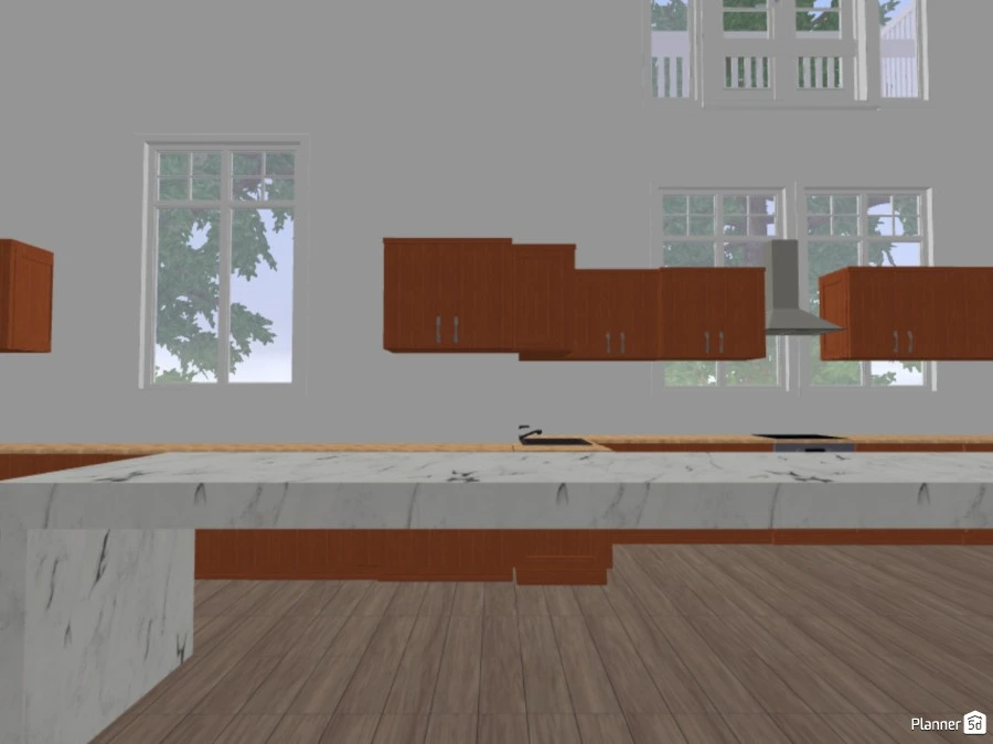 Red house #108153 by Claire