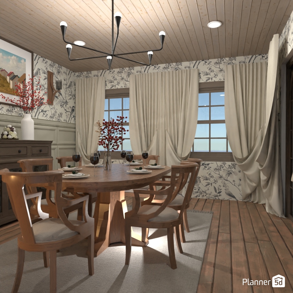 DB: Thanksgiving Day - room shell copy #23483250 by Editors Choice