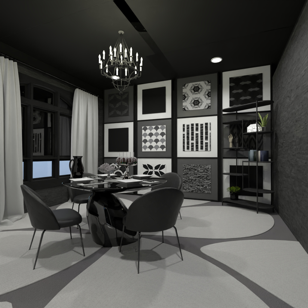 Black table #12090976 by Editors Choice