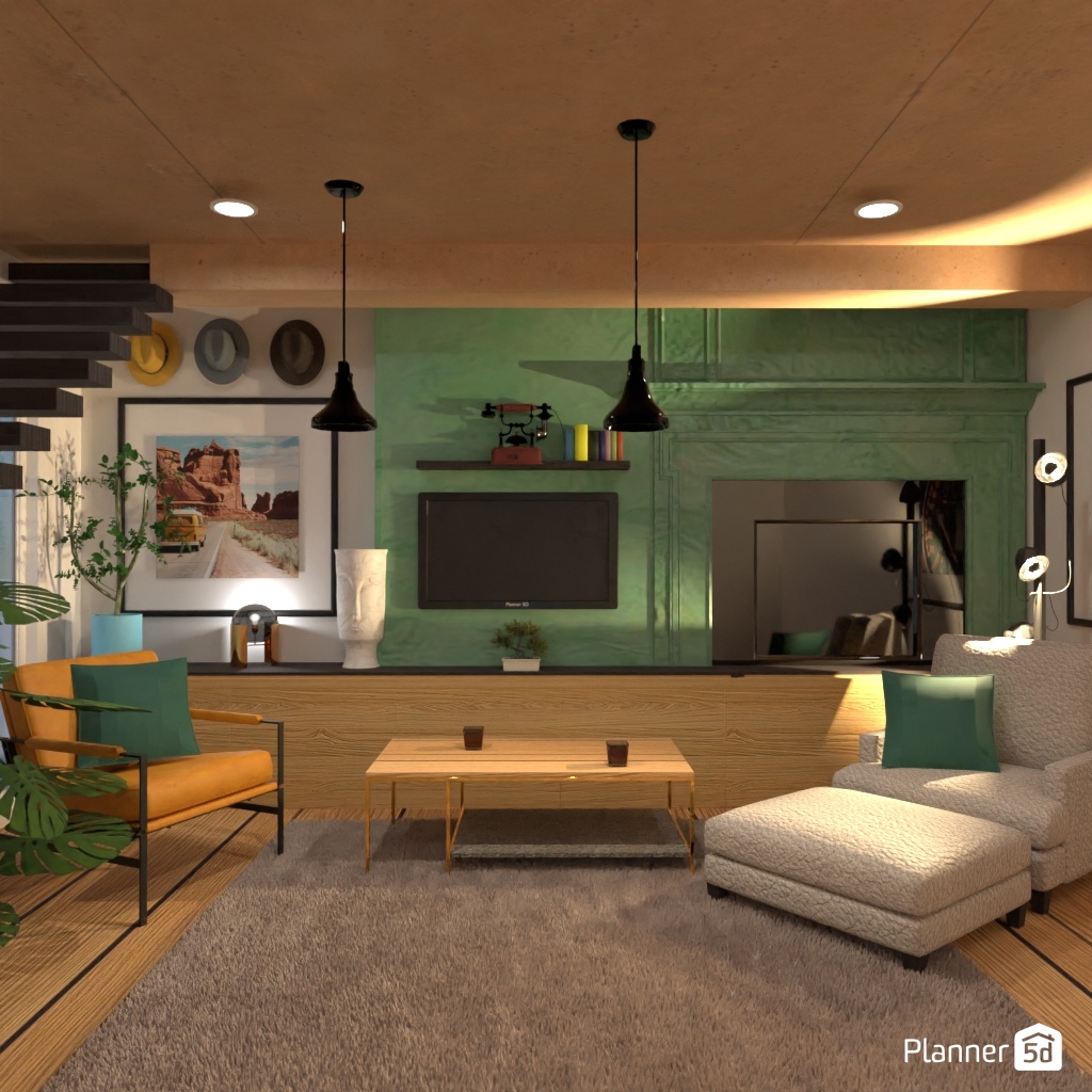 Men's Living Room #26244956 by Editors Choice