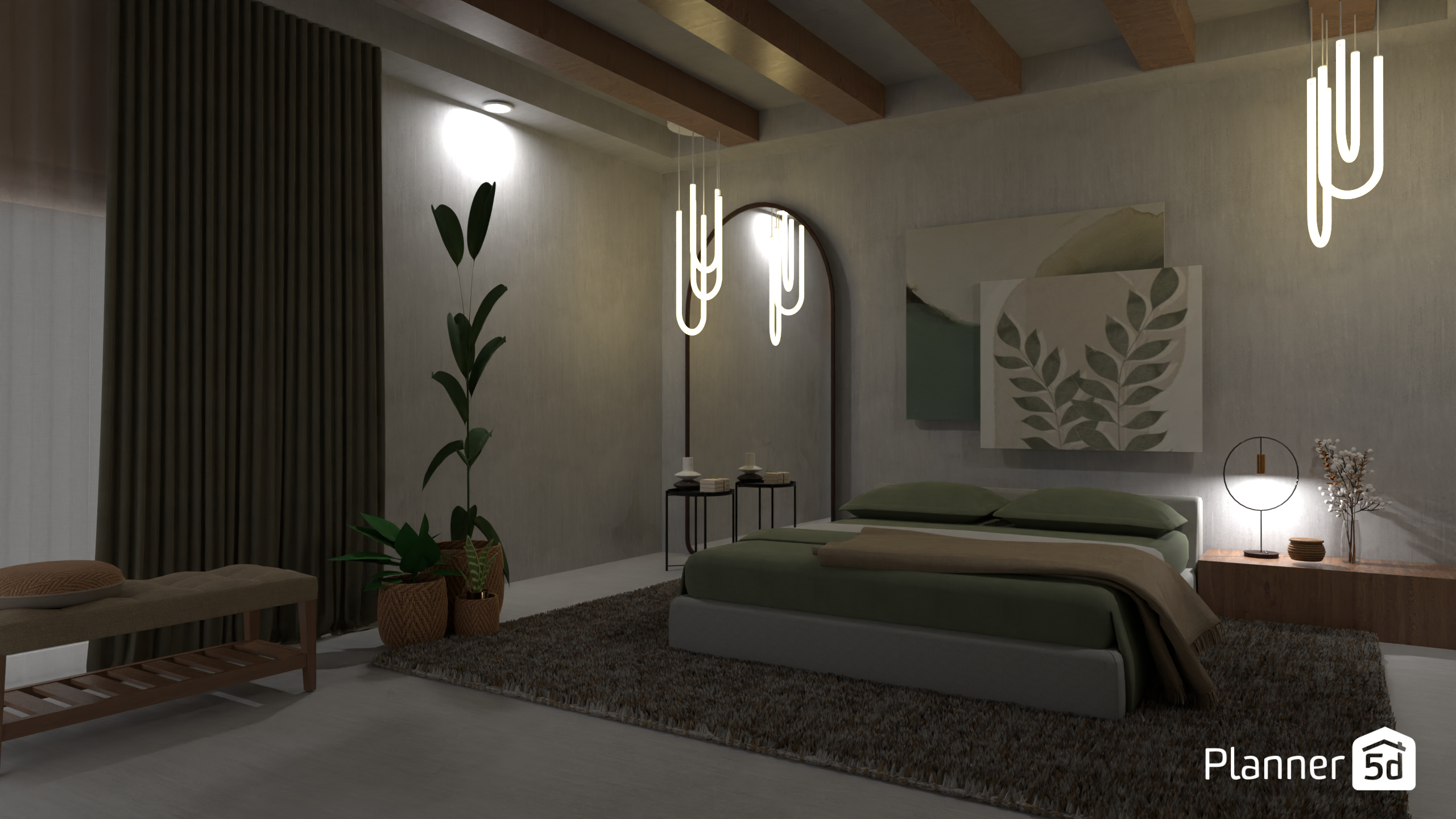 bedroom #15684427 by Marta