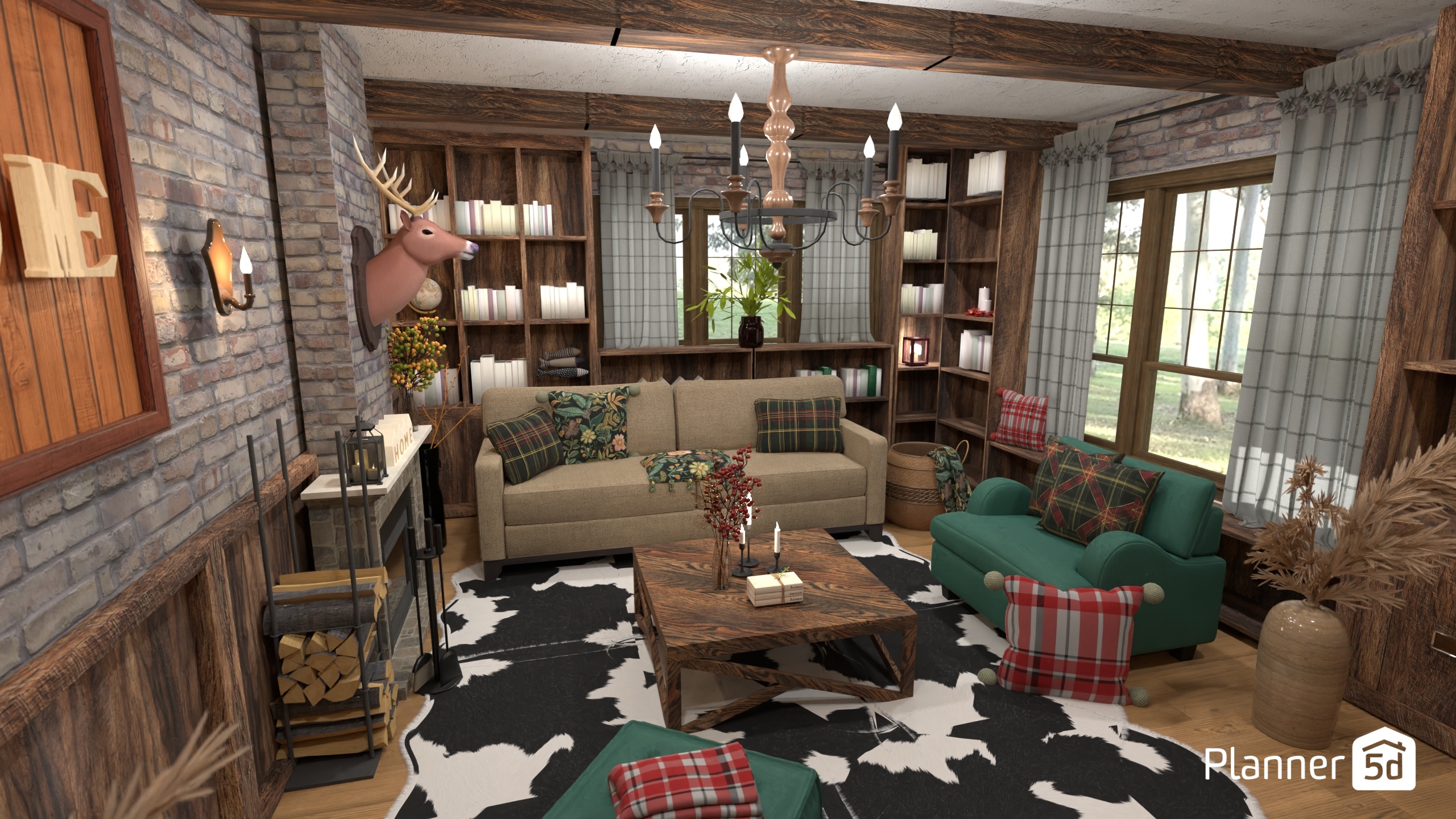Cozy Cabin Vibes #31161080 by Micaela Maccaferri