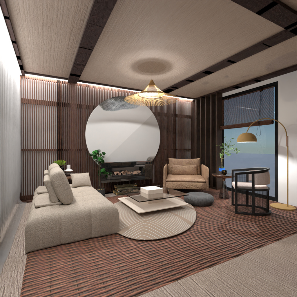 Japandi Living Room 11828980 by Editors Choice image