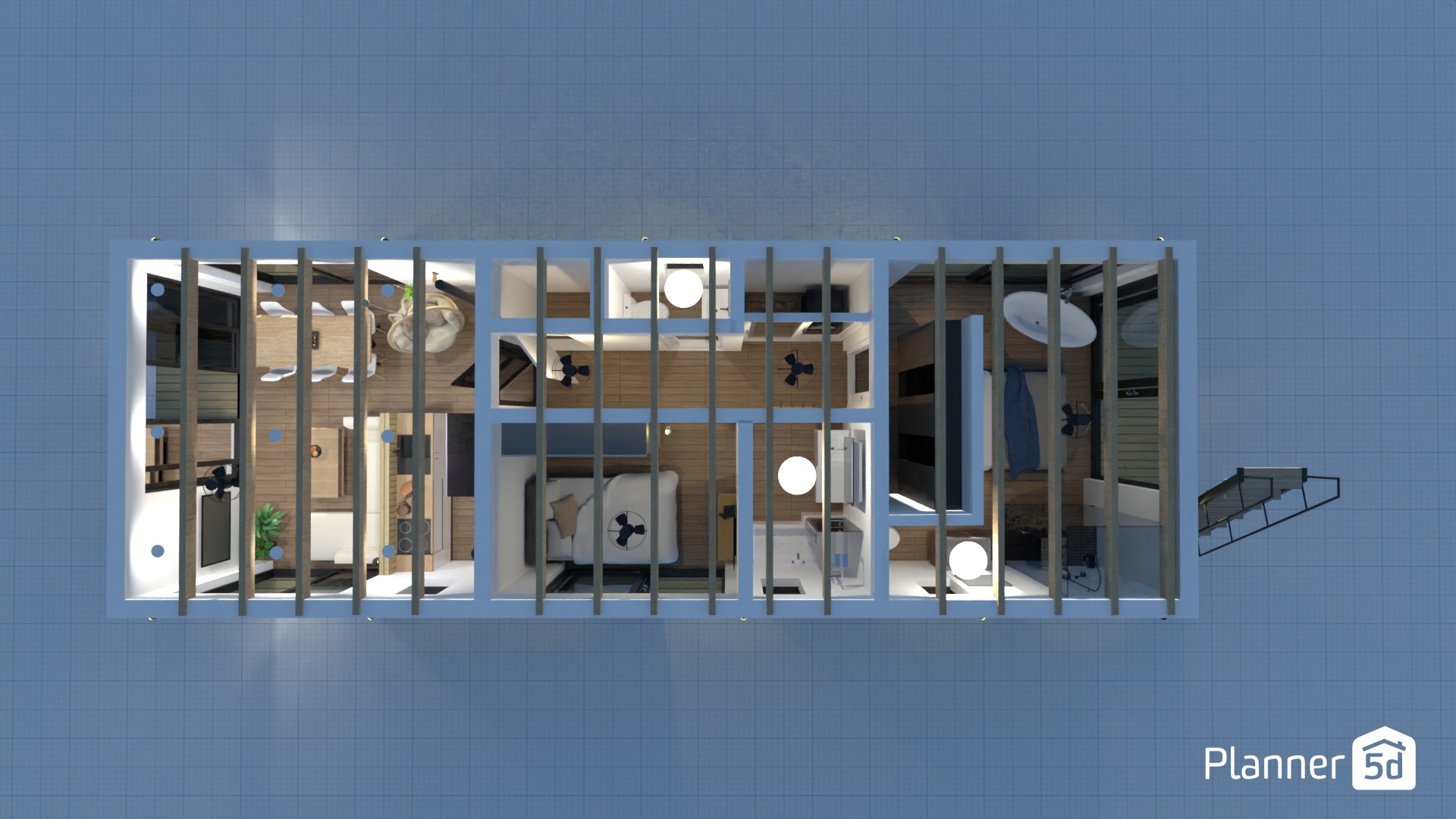 Houseboat optie 2 #23490498 by User 158797227