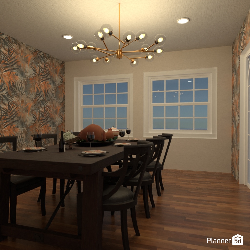 DB: Thanksgiving Day - room shell copy #23476403 by Editors Choice