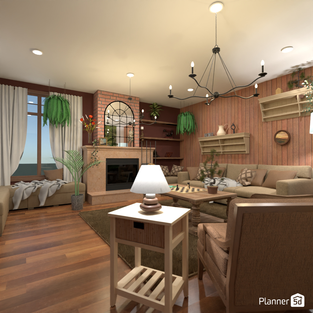 Country Living room #20155831 by Editors Choice