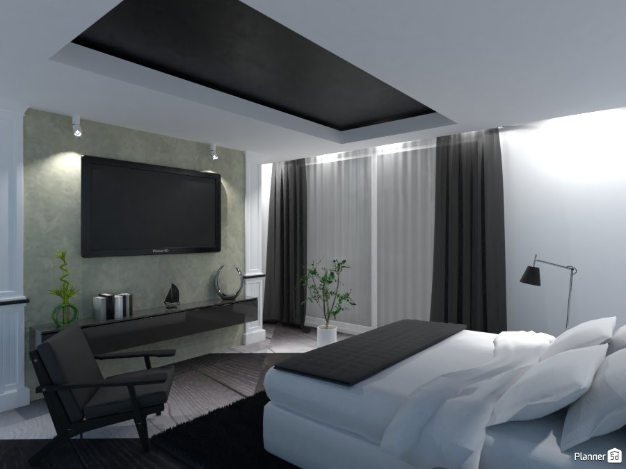 modern bedroom 3848954 by Valery G. image