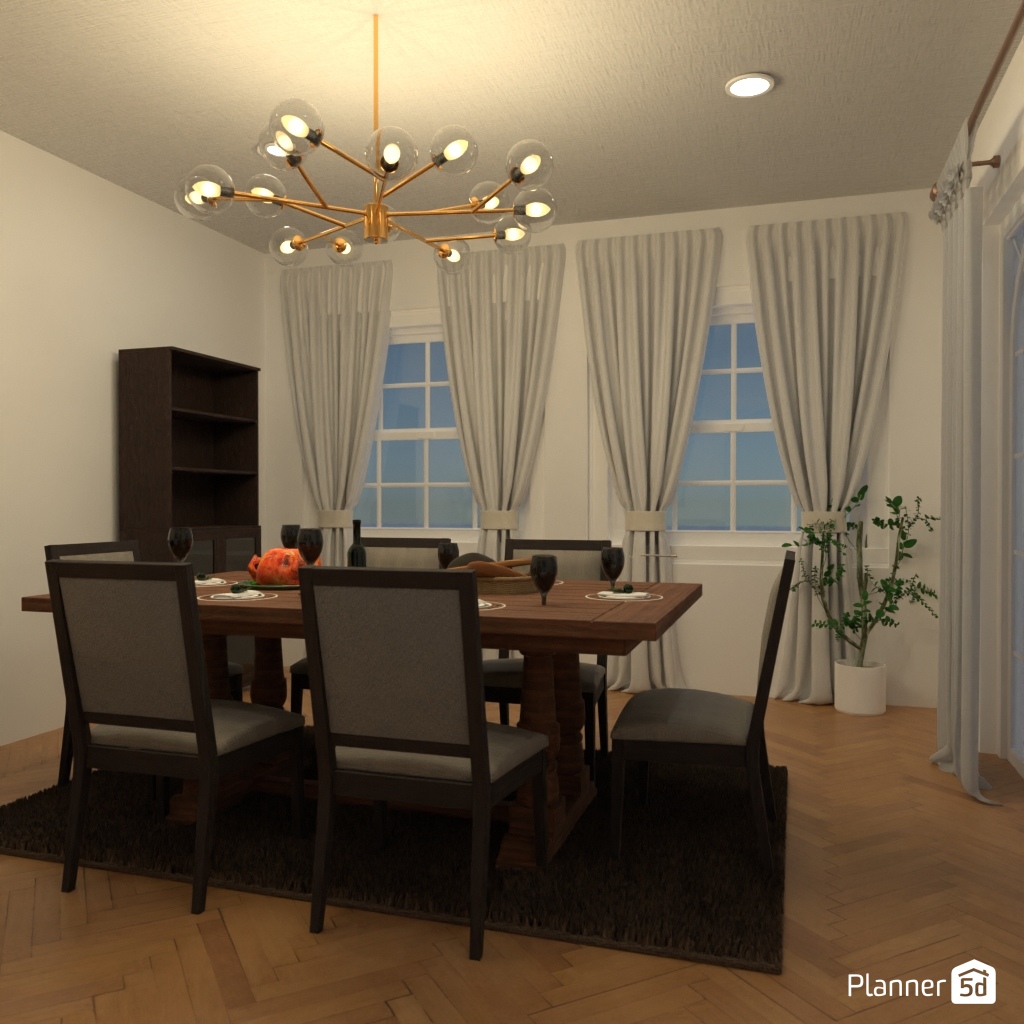 DB: Thanksgiving Day - room shell copy #23442875 by Editors Choice