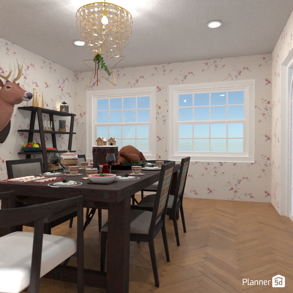 DB: Thanksgiving Day - room shell copy #23409091 by Editors Choice