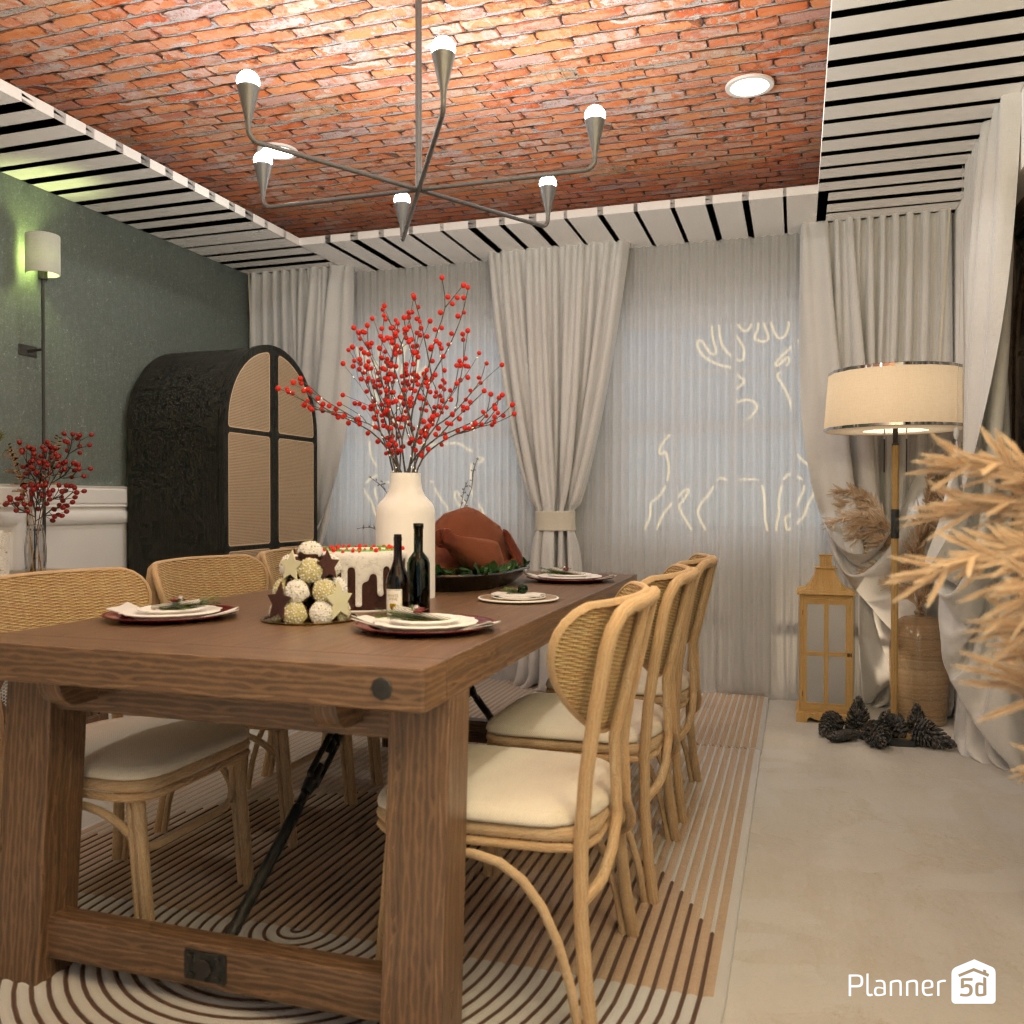 DB: Thanksgiving Day - room shell copy #23417911 by Editors Choice