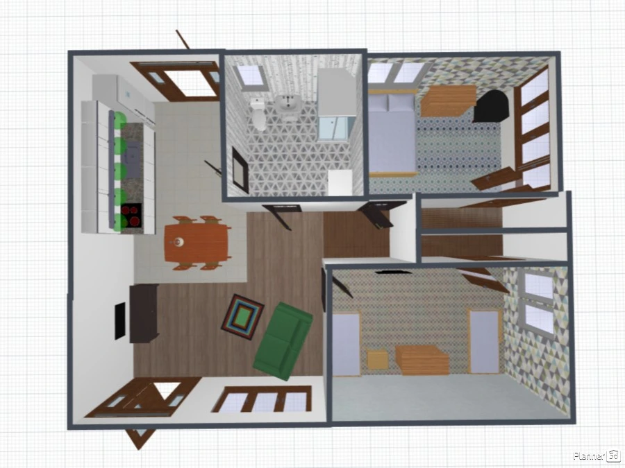 off the grid house #3001648 by Hattie