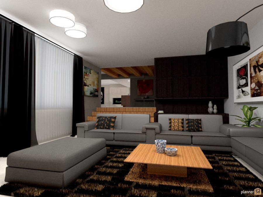 Living from "Two Modern Level" #886321 by Micaela Maccaferri